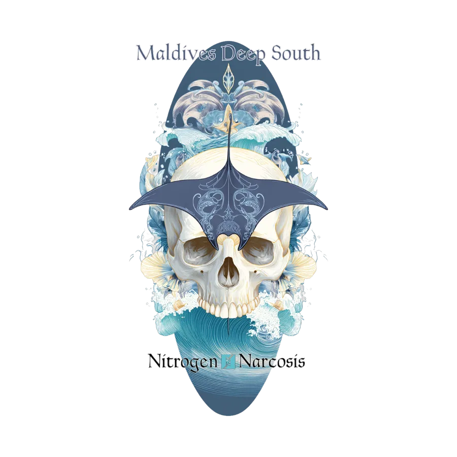 Projekt koszulki Maldives Manta Dream